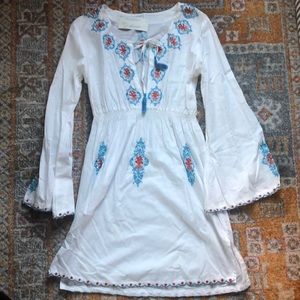 Red white and blue beach coverup/tunic